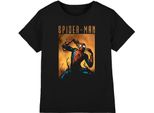 Spider-Man - Maglietta "Venom Strisciante"" Per Bambini TV3262 (116) (Nero)"
