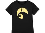 The Nightmare Before Christmas - Maglietta Per Bambini TV3279 (104) (Nero)