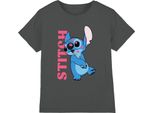Lilo & Stitch - Maglietta "Covered In Kisses"" Per Bambini TV3324 (104) (Carbone)"