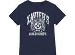 Marvel - Maglietta "X-Men Athletic Dept"" Per Bambini TV3338 (116) (Blu Navy)"