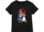 Aladdin - Maglietta Per Bambini TV3346 (116) (Nero)