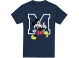 Disney - Maglietta Da Uomo TV3363 (S) (Blu Navy)