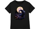 The Nightmare Before Christmas - Maglietta Per Bambini TV3387 (116) (Nero)
