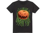 The Nightmare Before Christmas - Maglietta "I Am The Pumpkin King"" Da Uomo TV3411 (S) (Nero)"