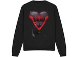 Spider-Man - Felpa Per Uomo/Donna Unisex TV3420 (M) (Nero)