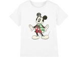 Disney - Maglietta Per Bambini - Disegno Natalizio TV3437 (152-158) (Bianco)