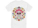 Coco - Maglietta "Day Of The Dead"" Da Uomo TV3444 (Xl) (Bianco)"