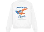 Star Wars - Felpa Da Uomo/Donna Unisex TV3462 (L) (Bianco)