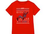 Spider-Man - Maglietta Per Bambini TV3463 (116) (Rosso)