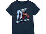 Thor - Maglietta Per Bambini - 11° Compleanno TV3489 (116) (Blu Navy)
