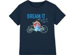 Cenerentola - Maglietta "Dream It, Then Do It"" Per Bambini TV3491 (104) (Blu Navy)"