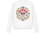 Coco - Felpa "Day Of The Dead"" Per Bambini/Ragazzi Unisex TV3492 (Xl) (Bianco)"