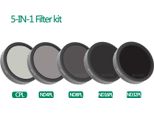 Set Di Filtri Per Obiettivi Fotocamera In Vetro Ottico Cpl ND4-PL ND8-PL ND16-PL ND32-PL Per Dji Osmo Accessori D'azione