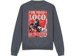 Coco - Felpa "Un Poco Loco"" Per Uomo/Donna Unisex TV3577 (Xxl) (Carbone)"