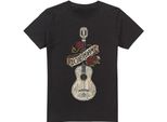 Coco - Maglietta "Recuerdame Famous Guitar"" Da Uomo TV3634 (L) (Nero)"