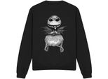 The Nightmare Before Christmas - Felpa Per Bambini/Ragazzi Unisex TV3657 (Xxl) (Schwarz)