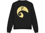 The Nightmare Before Christmas - Felpa Per Bambini/Ragazzi Unisex TV3707 (M) (Schwarz)