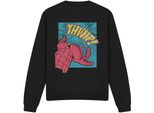 Spider-Man - Felpa "Thwip"" Per Uomo/Donna Unisex TV3709 (L) (Nero)"