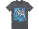 Star Wars - Maglietta "Papercut"" Per Uomo TV3755 (3XL) (Carbone)"