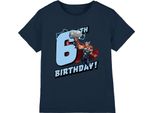 Thor - Maglietta Per Bambini - 6° Compleanno TV3780 (116) (Blu Navy)