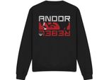 Star Wars - Felpa "Andor Rebel Spy"" Per Uomo/Donna Unisex TV3856 (L) (Nero)"