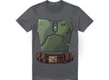 Star Wars - T-Shirt Da Uomo TV3869 (L) (Charcoal)