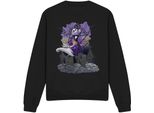The Nightmare Before Christmas - Felpa Per Bambini/Ragazzi Unisex TV3882 (Xxl) (Schwarz)