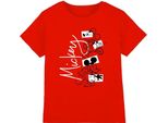 Disney - Maglietta Per Bambini TV3888 (104) (Rosso)