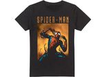 Spider-Man - Maglietta "Creeping Venom"" Da Uomo TV3932 (S) (Nero)"