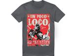 Coco - Maglietta "Un Poco Loco"" Da Uomo TV3980 (L) (Charcoal)"
