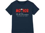 Thor - Maglietta "Mothor"" Per Bambini TV3978 (152-158) (Blu Navy)"