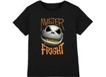 The Nightmare Before Christmas - Maglietta "Master Of Fright"" Per Bambini TV3984 (104) (Nero)"