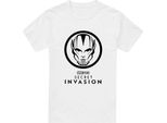 Marvel - Maglietta "Secret Invasion"" Da Uomo TV4037 (Xxl) (Bianco)"