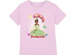La Principessa E Il Ranocchio - Maglietta "Compleanno Principessa"" Per Bambini TV4059 (104) (Rosa)"