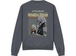 Star Wars: The Mandalorian - Felpa "Legend Continues"" Per Uomo/Donna Unisex TV4063 (Xl) (Charcoal)"