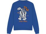 Star Wars - Felpa Da Uomo/Donna Unisex TV4072 (Xxl) (Blu Reale)