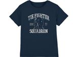 Star Wars - Maglietta "Tie Fighter Squadron"" Per Bambini TV4184 (116) (Blu Navy)"