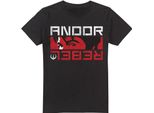 Star Wars - Maglietta "Andor Rebel Spy"" Da Uomo TV4202 (Xxl) (Nero)"