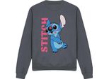 Lilo & Stitch - Felpa "Covered In Kisses"" Per Uomo/Donna Unisex TV4233 (Xl) (Carbone)"