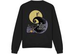 The Nightmare Before Christmas - Felpa Per Bambini/Ragazzi Unisex TV4248 (M) (Schwarz)