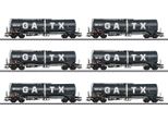 MäRklin 47546 H0 Set Di 6 Carri Cisterna Gatx Zans (47546)