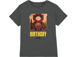 Star Wars - Maglietta Per Bambini - 8° Compleanno TV4297 (128) (Carbone)
