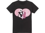 The Nightmare Before Christmas - Maglietta "Love You To Death"" Per Bambini - Valentinstag TV4316 (S) (Schwarz)"