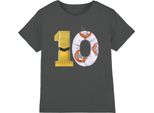 Star Wars - Maglietta "10"" Per Bambini TV4303 (104) (Carbone)"