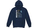 Star Wars - Felpa Con Cappuccio "Droidi Ribelli"" Da Uomo TV4445 (Xl) (Blu Navy)"
