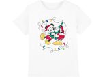 Disney - Maglietta Per Bambini - Disegno Natalizio TV4507 (152-158) (Bianco)