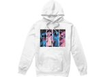 Lilo & Stitch - Felpa Con Cappuccio Da Uomo TV4558 (Xxl) (Bianco)