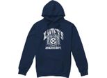 Marvel - Felpa Con Cappuccio "X-Men Athletic Dept"" Da Uomo TV4593 (S) (Blu Navy)"
