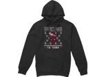 Deadpool - Felpa Con Cappuccio "Coming To Town"" Per Uomo TV4584 (L) (Nero)"