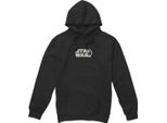 Star Wars - Felpa Con Cappuccio "L'impero Colpisce Ancora"" Per Uomo TV4647 (M) (Nero)"